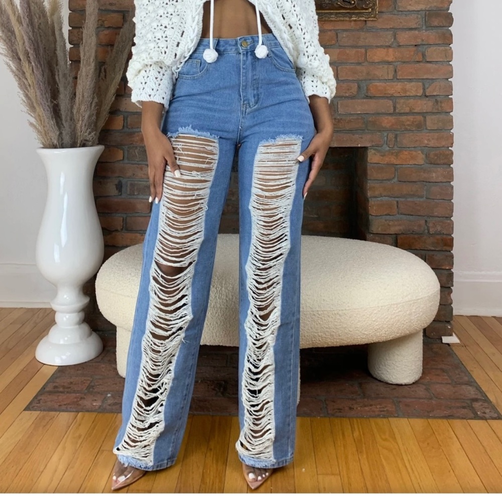 Distressed Jeans